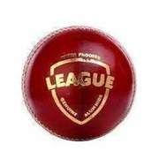 SG League Cricket Ball Red Hard Leather Ball Senior - BALL - 4 PCS LEATHER
